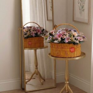 Artificial Flower Basket