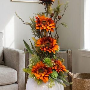Big Artificial Flower Arrangement.